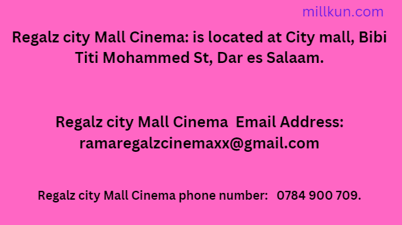Regalz city Mall Cinema Address, contact details, Email Address