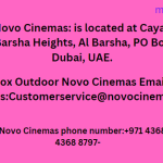 MX4D by Novo Cinemas Address, phone number Email Address