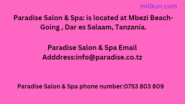 Paradise Salon & Spa Address