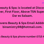 Heavens Beauty & Spa Address, phone number Email Address