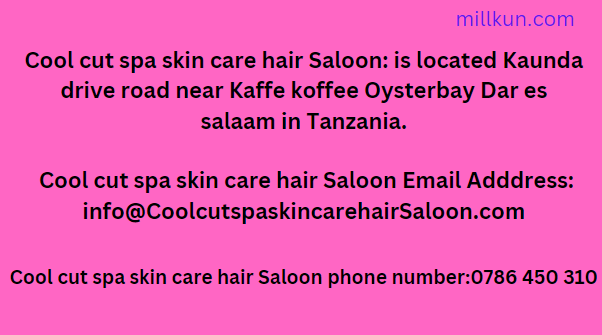 Cool cut spa skin care hair Saloon Address, phone number Email Address
