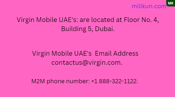 Virgin mobile Headquarters Address,Contacts phone number, Email