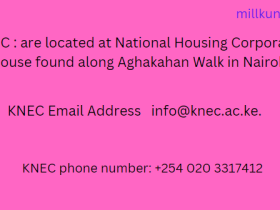 KNEC Address, Contacts phone number, Email
