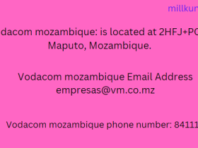 vodacom mozambique Address, Contacts phone number, Email