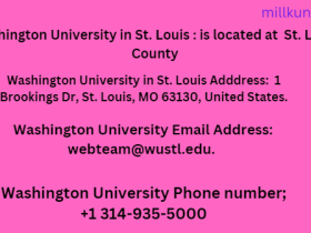 Washington University in St. Louis Location/Address, phone number ,Email Address & Social Networks