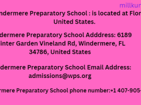 Windermere Preparatory School Contact Details