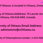 University of Ottawa Kontaktwege/Methoden