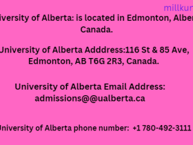 University of Alberta Contact ways/methods