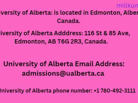 Formas/métodos de contato da Universidade de Alberta