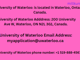 University of Waterloo Kontaktwege/Methoden