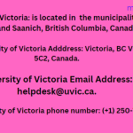 University of Victoria Kontaktmöglichkeiten/Methoden