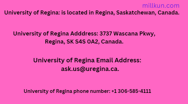 University of Regina Menghubungi cara/metode