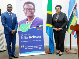 Dr. Tulia Ackson to run for the Presidency of the IPU World Parliament