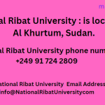 National Ribat University Contact