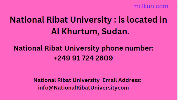 National Ribat University Contact 