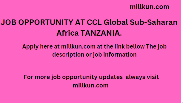 CCL Global Sub-Saharan Africa opportunities