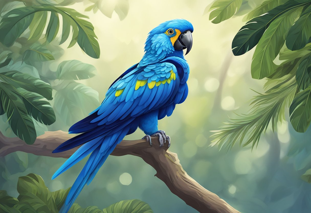 Blue Parrots Facts Care and Behavior Millkun