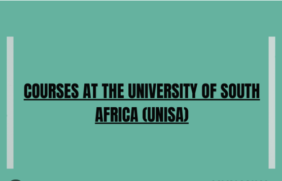 Unisa Courses