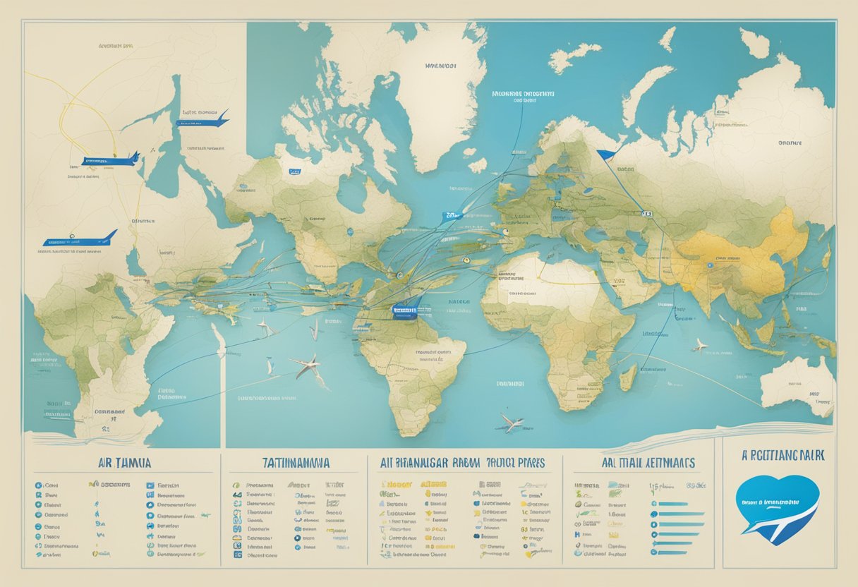 Air Tanzania Routes and Prices